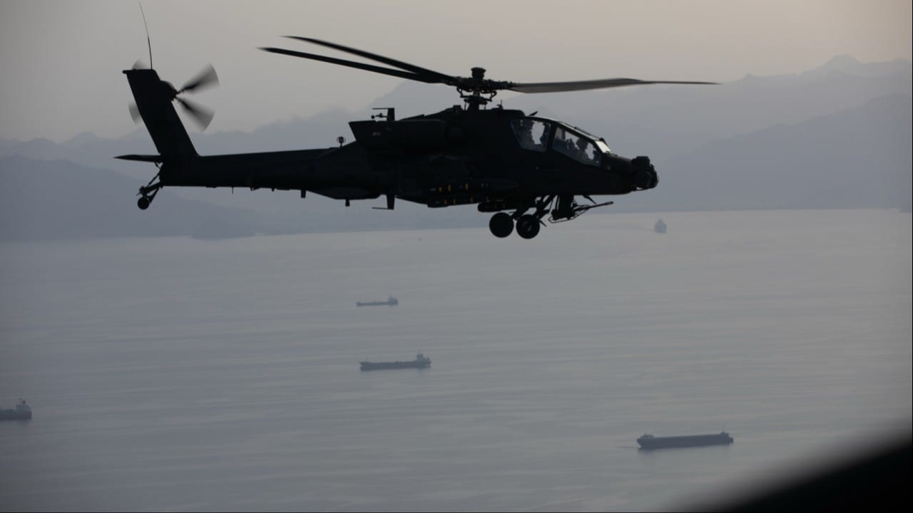 霍尔木兹海峡海域态势(图源:美国中央司令部)